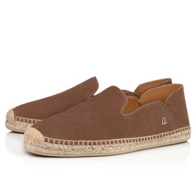 Alpargatas Espadon Christian Louboutin Hombre - Marrom - 1210337CMA3